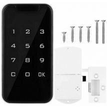 Serrure électronique pour armoire, écran tactile, verrouillage intelligent par mot de passe numérique, serrure à code électronique pour tiroirs