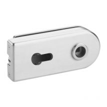Serrure horizontale pour porte verre -