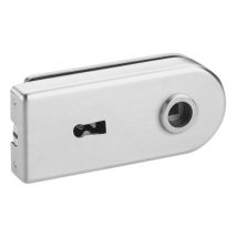 Serrure horizontale pour porte verre -