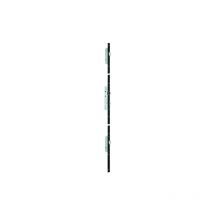 Assa Abloy - Serrure à encastrer 3 points série 6470 Argent 26 Crochet