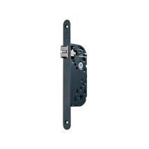 Vachette - Serrure à larder pêne demi-tour axe 40 mm-Têtière bouts ronds main gauche-D 22