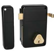 Serrure verticale tirage ERCY 5G 5 goupilles 45mm gauche 4 clés - HERACLES - C5-502212-2