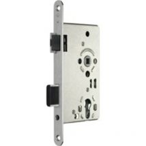 Serrure porte intérieur .55/72PZW20 eck silb.L