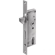AMF - Serrure pour portail coulissant à cadre tubulaire 8331 pzw 35 mm