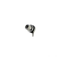 Serrure pour portes battantes en verre - Décor : Nickelé - Pour verre d'épaisseur : 6 mm Ojmar