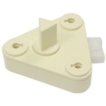 Serrure triangle 1/2 tour beige Michaud N003