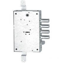 Serrure a double embout Fiam 608D pour portes blindA es avec loquet