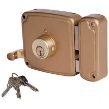 Cerradura de sobreponer de 1 punto. derecha 4125HB100D Ucem