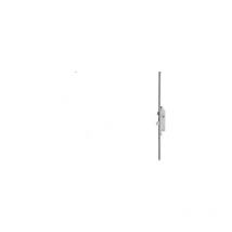Corni - Serrures - 3 Pênes Basculants - Trepper 3 - Têtière u 23X6 - Entrée 30 - Entraxe 85 - Pêne Demi-Tour