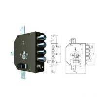 CR - Serrures à appliquer 2350G-51Mc avec loquet gauche Mm. 60