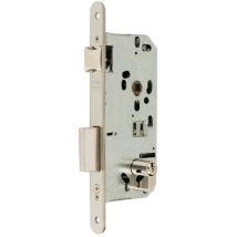 Serrure MCM Instituc.Si01-50 Gâche Inox Et Clé Sans Cylindre. P.Rdo.
