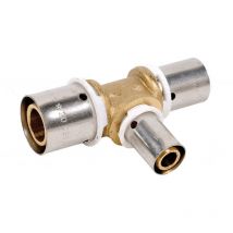 Serti Press RT201216 - Conexión per para engarzar t reducida desigual Ø20-12-16