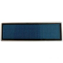 Targhetta nome led Blu 44 x 11 Pixel (l x a x p) 93 x 30 x 6 mm 125909