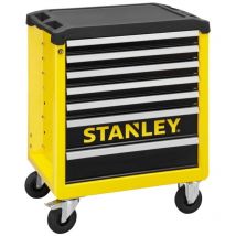Servante d'telier - Vide - 7 tiroirs Stanley Noir et jaune