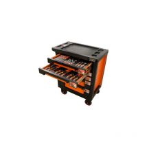 Fischer Darex - Servante d'atelier 6 tiroirs équipée 48 outils dans 6 modules