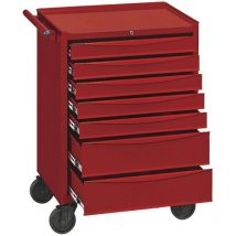 Teng Tools - Servante d'atelier rouge 7 tiroirs TCW707EV