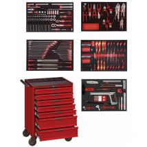 Tengtools - Servante d'atelier complète 231pcs Teng Tools TCEM231N