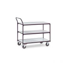 Matisère - Servante d'atelier esd - 3 plateaux - 850 x 500 mm - Charge max 300kg - 1850