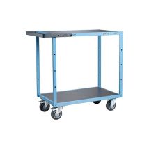 Matisère - Servante d'atelier industrielle - 2 plateaux tôle 850x500mm - Charge max 400kg - 880701341