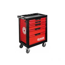 MOB - Servante PROLINER 5 tiroirs - garnie ou non garnie - à usage professionnel