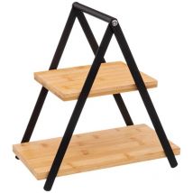 Vassoio da portata a 2 livelli