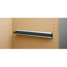 Krawattenhalter Modell d Aluminium/Kunststoff schwarz - Servetto