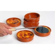Service crème brûlée et fer à caraméliser