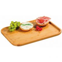 Servierbrett, original Bambus-Tablett zum Servieren von Snacks und Vorspeisen Kesper