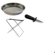 Cmp Austernserviertablett Silber 34 Cm
