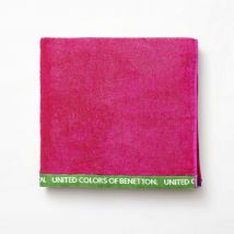 Serviette 90x160 coton bio 450gsm fuchsia Benetton Fuchsia