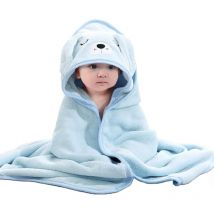 Serviette à capuche pour bébé, serviette de bain pour bébé, motif animal unique, ultra douce et absorbante, pour garçon et fille, ensemble cadeau