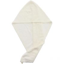 Serviette de bain absorbante pour cheveux bambou polyester - naturel Tendance