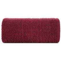 Serviette De Bain Ambrée Et Absorbante Eurofirany Dali 70x140cm Bordeaux