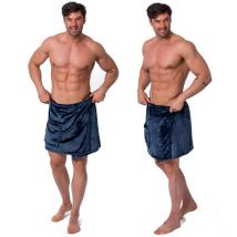 Serviette de bain homme navy