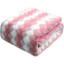 Serviette de bain non épilatoire pour la maison, serviette de plage épaisse, douce et confortable en velours corail pour adulte