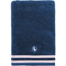 Serviette de douche bleu marine 70x140 100% Coton 500GSM El Ganso