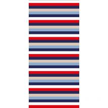 Serviette de plage 80x180 multicolore 12 éponge 430g/m2 100% coton Cawoe