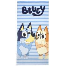 Serviette De Plage Bluey Bleu Clair 70 X 140 Cm