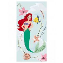 Serviette de plage Disney Princesse Ariel La Petite Sirène - 140 cm x 70 cm