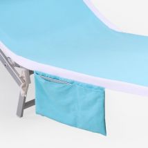 Serviette de plage de transat en microfibre 2 poches Grande Italia XL