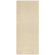 Serviette de plage Pure 80x200 éponge beige 370 éponge 500g/m2 100% coton Cawoe
