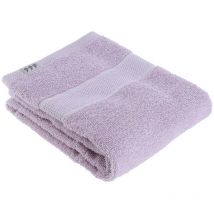 Serviette de toilette 50x90 cm 100% coton - lilas Tendance
