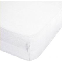 Drap housse 100 % lin 140x190 cm Atmosphera Créateur D'intérieur