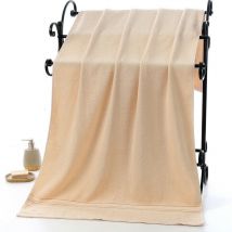 Serviette de Toilette-Badetuch- 100% Coton Corail - 70x140cm