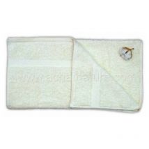 Serviette de toilette coton bio coloris naturel