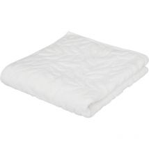 Serviette de toilette tencel 50 x 90 cm Ciselle blanc