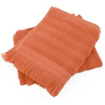 Serviette invité natural stripes