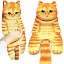 Serviette Main, Essuie-Mains Suspendus, Serviette Absorbantes avec Boucles de Suspension, Torchon Séchage Rapide, Serviette de Chat, Essuie-Mains