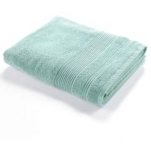 Serviette ou drap de bain 90 x 150 cm Tendresse vert d eau