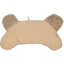 Serviette pour chien, 76 x 41 cm, vert